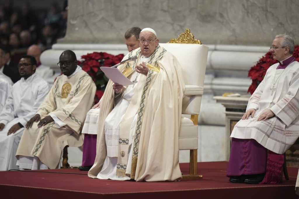 Pope Francis on New Year’s Sermon: Protect human life from conception to natural death
